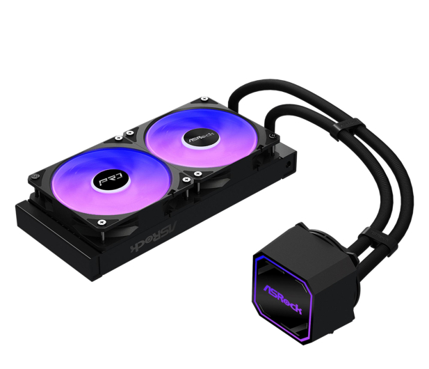 ASRock Pro 240 ARGB 2x120mm - 1502297 - zdjęcie 4